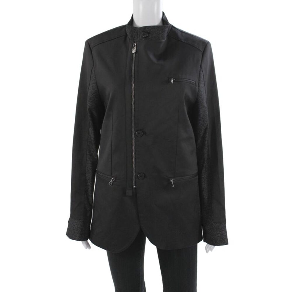 Valiant Mens Military Jacket Black 100% Premium Cotton Size M